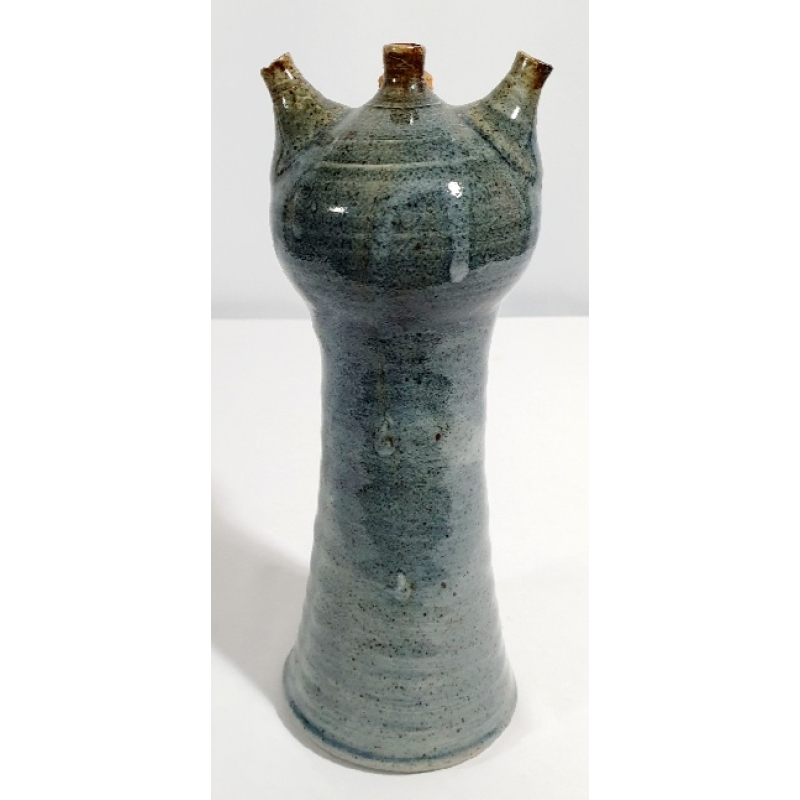 Keramiek olielampje met 3 tuitjes